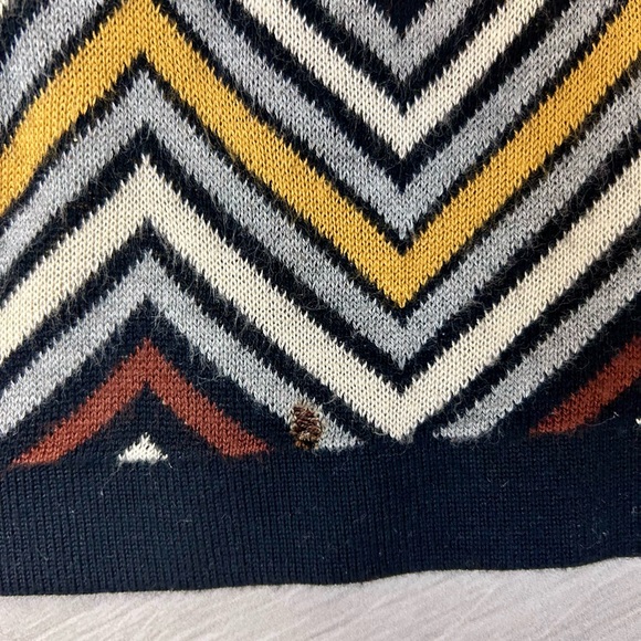 Missoni Target Women's Tunic Dress Retro Mod Chevron Sz L - Picture 8 of 8